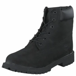 6 Inch Premium Waterproof Black Nubuck Mono