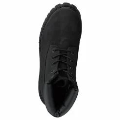6 Inch Premium Waterproof Black Nubuck Mono