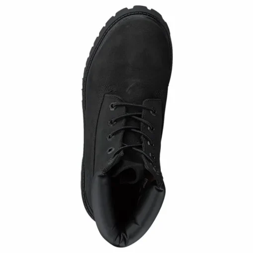 6 Inch Premium Waterproof Black Nubuck Mono