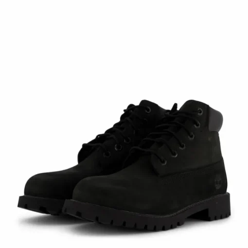 6 Inch Premium Waterproof Boot Black Nubuck Mono