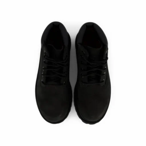 6 Inch Premium Waterproof Boot Black Nubuck Mono