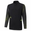 Individual Cup Training 1/4 Zip Top Black/Yellow