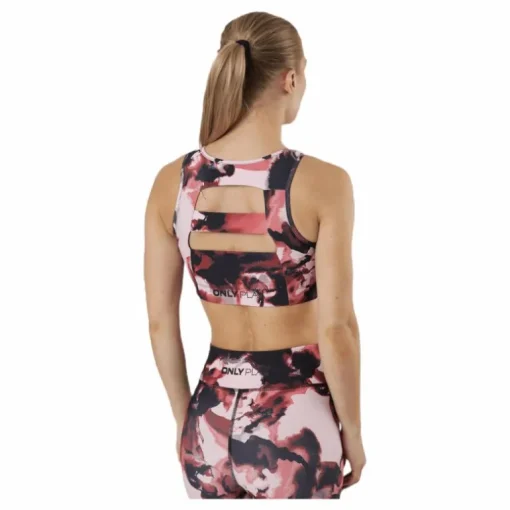 Jabina Life Aop Sports Bra Orange