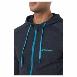Jacket Exercise Hood Black