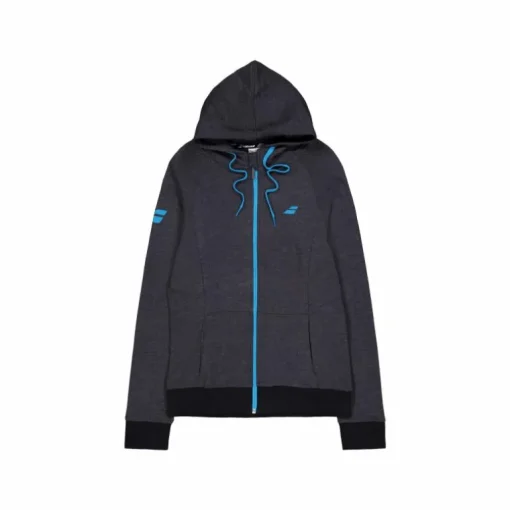Jacket Exercise Hood W Black