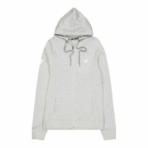 Jacket Exercise Hood W Grey