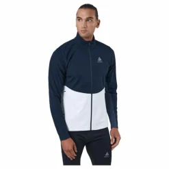 Jacket Markenes Dark Sapphire - White