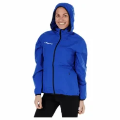 Jacket Rain W Blue