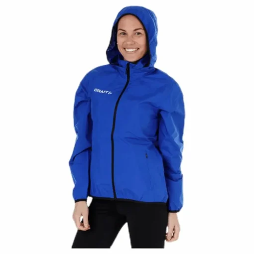 Jacket Rain W Blue