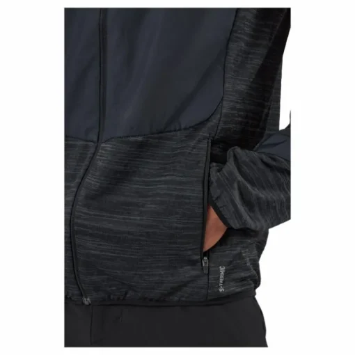 Jacket Run Easy Warm Hybrid Black