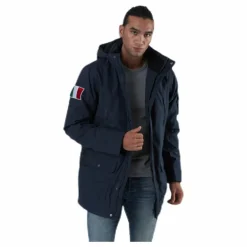Jackson Winter Jacket Hood Blue