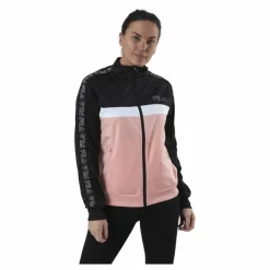 Jacoba Taped Track Jacket Pink