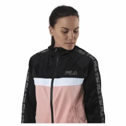 Jacoba Taped Track Jacket Pink
