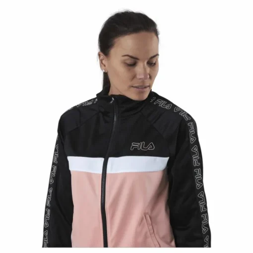 Jacoba Taped Track Jacket Pink