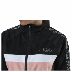 Jacoba Taped Track Jacket Pink