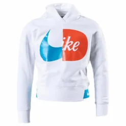 JDI Fleece Hoody Junior White