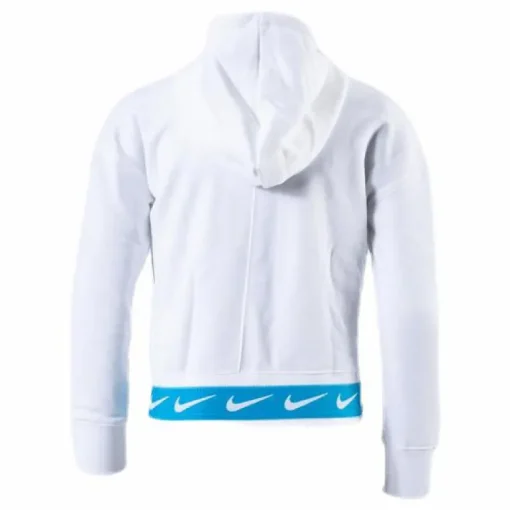 JDI Fleece Hoody Junior White