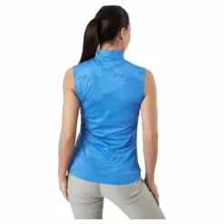 Jess Ss Polo Shirt Pacific