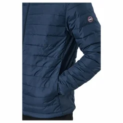 Jjeace Spring Puffer Collar Sn Navy Blazer