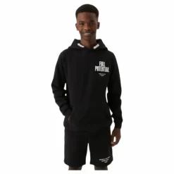Jr Borg Sport Hoodie Black
