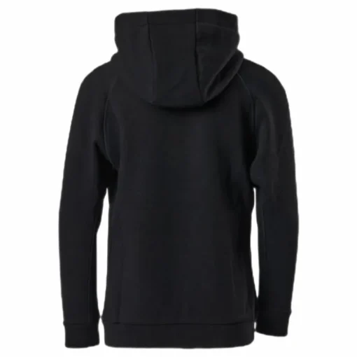 Jr Borg Sport Hoodie Black