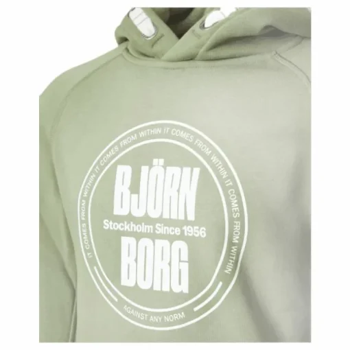 Jr Borg Sport Hoodie Green
