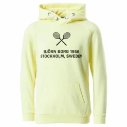 Jr Borg Sport Hoodie Yellow