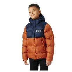 Jr Vision Puffy Jacket Ginger Bisc