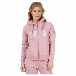 Judit Zip Hood Pink