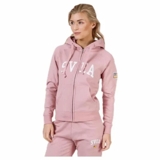 Judit Zip Hood Pink