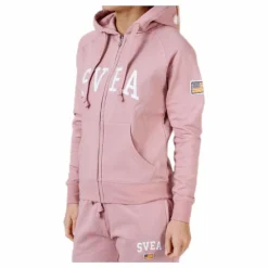Judit Zip Hood Pink