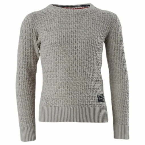 Julius Knit Crew Neck Junior Black