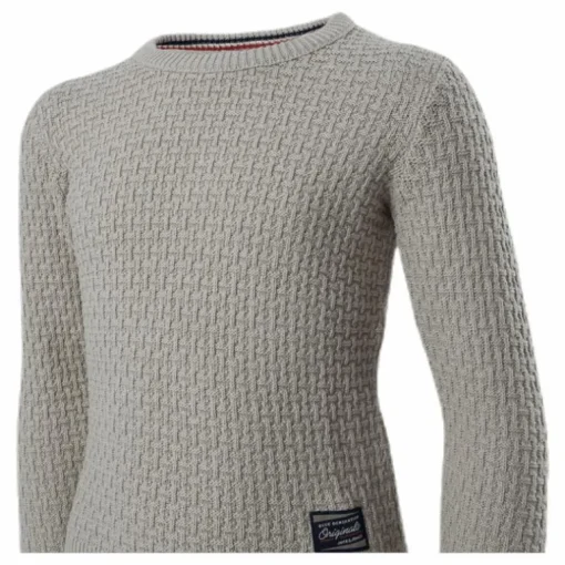 Julius Knit Crew Neck Junior Black
