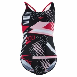 Junglespeak Allover Tieback Black/Red