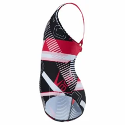 Junglespeak Allover Tieback Black/Red