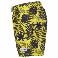 Junior Aiden Swim Trunks Green/Yellow