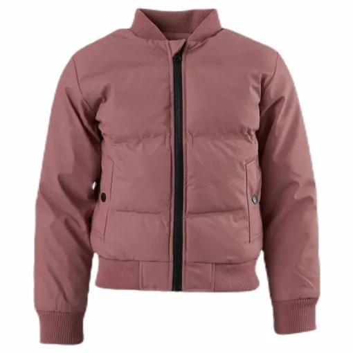 Junior Baffle Varsity Bomber Pink
