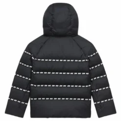 Junior Down Jacket White/Black