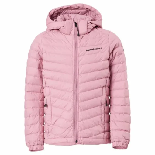Junior Frost Down Hood Jacket Pink