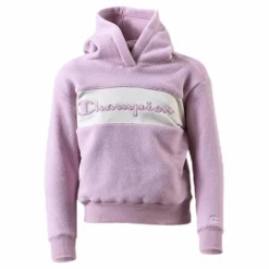 Junior Hooded Polar Fleece Purple