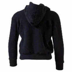 Junior Hooded Polar Fleece Black