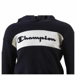 Junior Hooded Polar Fleece Black