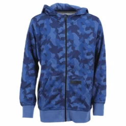 Junior James Camo Zip Patterned/Blue