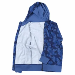 Junior James Camo Zip Patterned/Blue