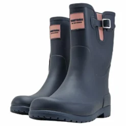 Junior June Rubber Boot Blue/Pink