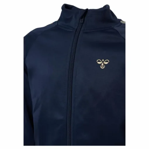 Junior Kick Zip Jacket Blue/Gold