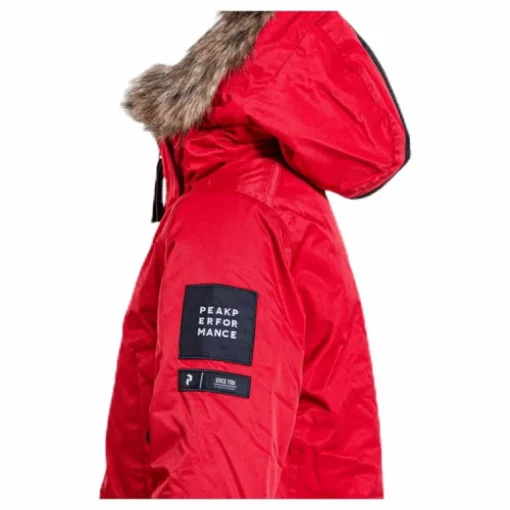 Junior Local Parka Red