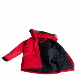 Junior Local Parka Red