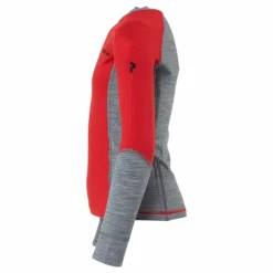 Junior Magic Crew Racing Red-grey Melange
