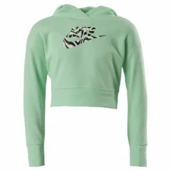 Junior NSW Crop Hoodie Green